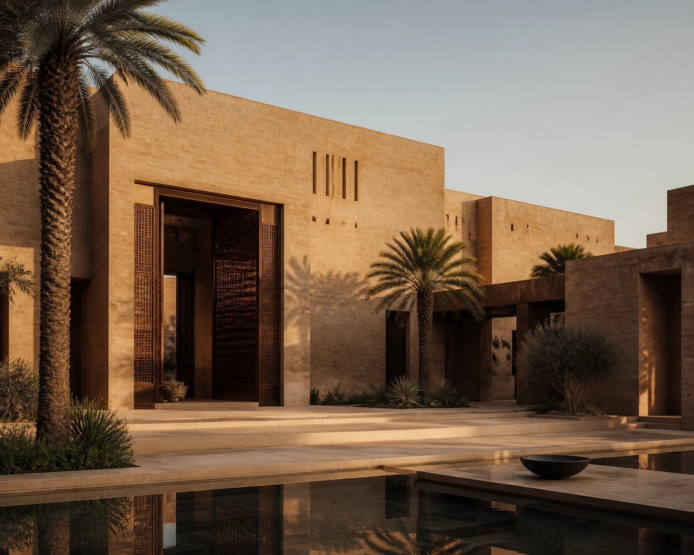 Modern Middle East villa 3D visualization by Element Design Studio
